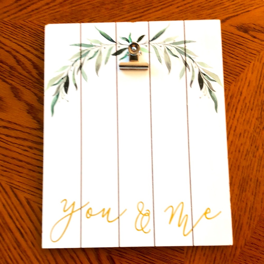 You & Me Picture Frame